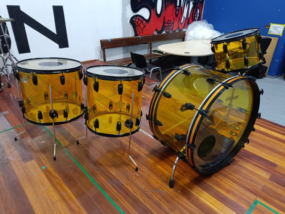 Ludwig Vistalite ZEP set John Bonham de segunda mano · Foto 2 de 3 · Gipuzkoa · 3950 €