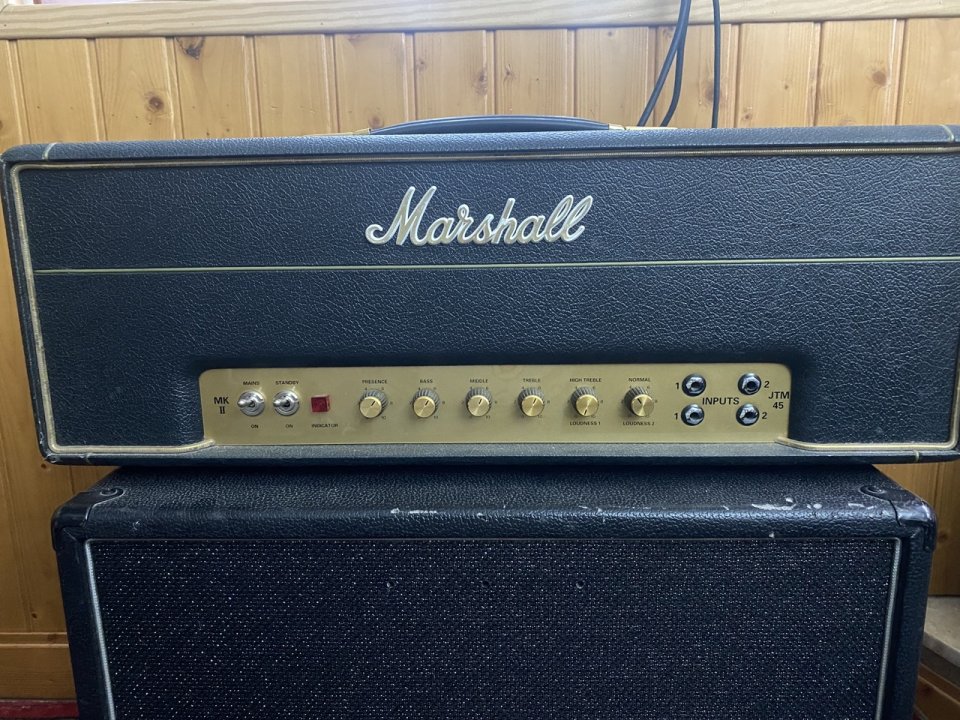 Cabezal Marshall JTM45 2245 MKII (Envío incluido) de segunda mano · Foto 1 de 5 · Asturias · 1000 €