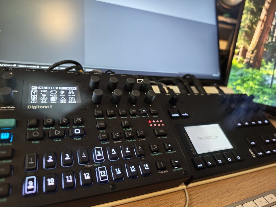 Digitone MKII (curso de dave mech 200 euros) + TORSO S4