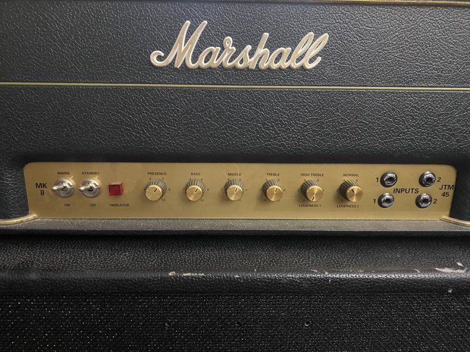Cabezal Marshall JTM45 2245 MKII (Envío incluido) de segunda mano · Foto 2 de 5 · Asturias · 1000 €