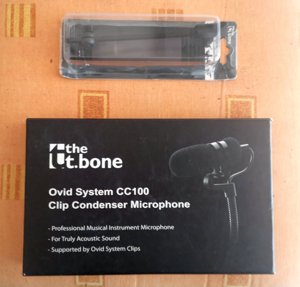 Reservado - The T.Bone Ovid CC 100 - Micrófono para guitarra acústica