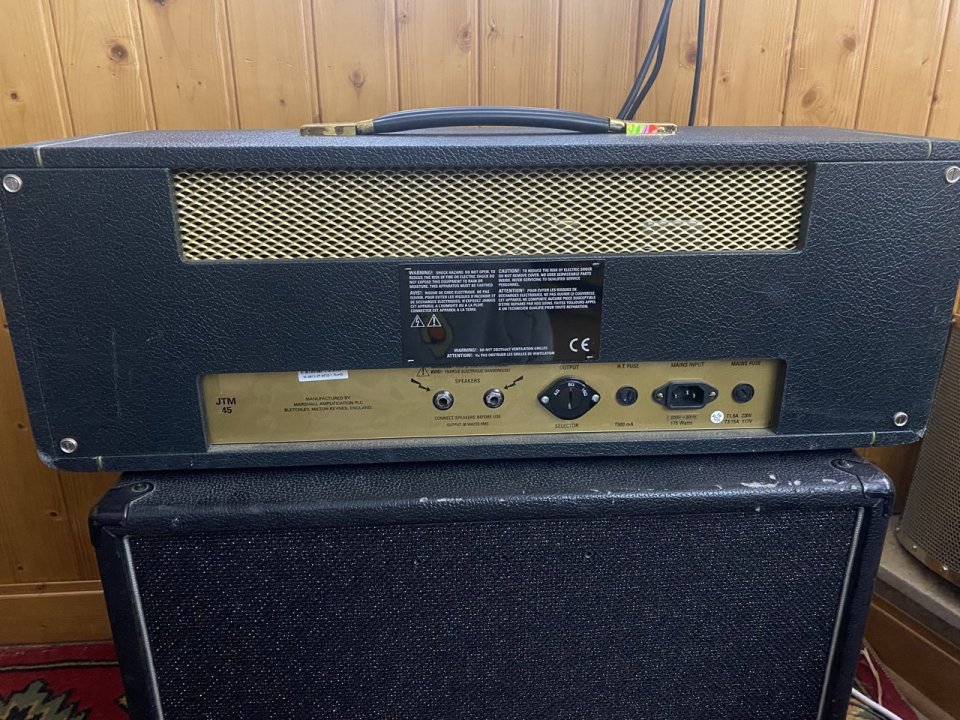 Cabezal Marshall JTM45 2245 MKII (Envío incluido) de segunda mano · Foto 3 de 5 · Asturias · 1000 €