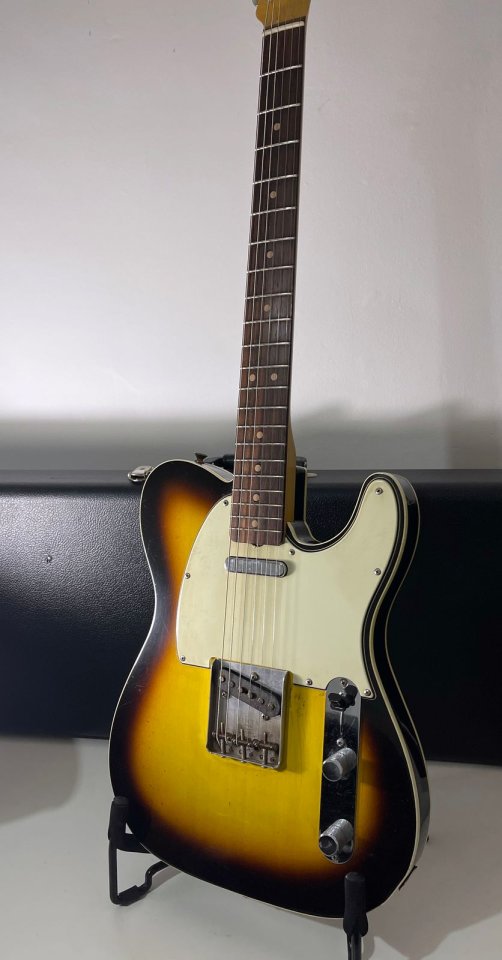 Telecaster Custom 1963 Brazilian Rosewood Alan Dingwall/John Coleman