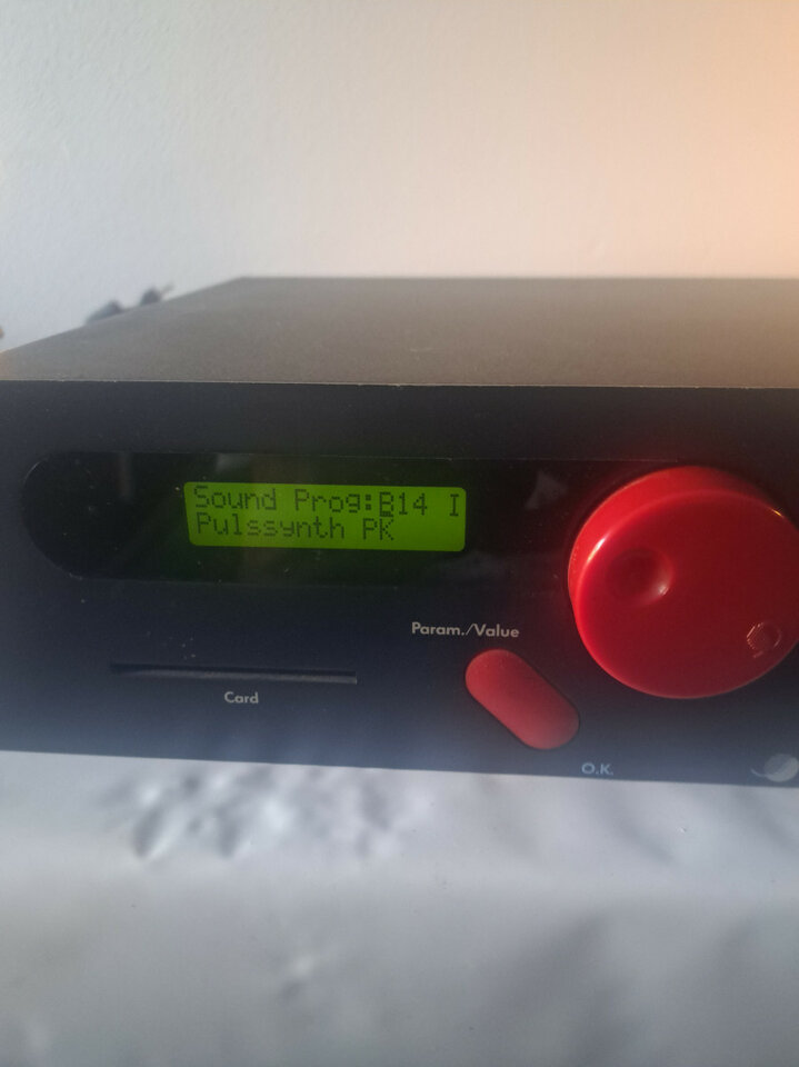 Sintetizador Waldorf Microwave 1 Nº serie 567 Termosellados 80´s Acepto Ofertas