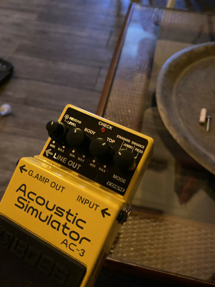 Boss Acoustic simulator AC 3
