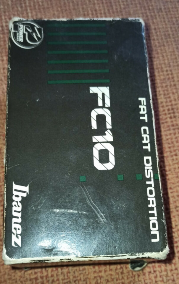 Pedal  ibanez Fat Cat FC10 Made un Japan. Podria cambiar por bajo jazz bass