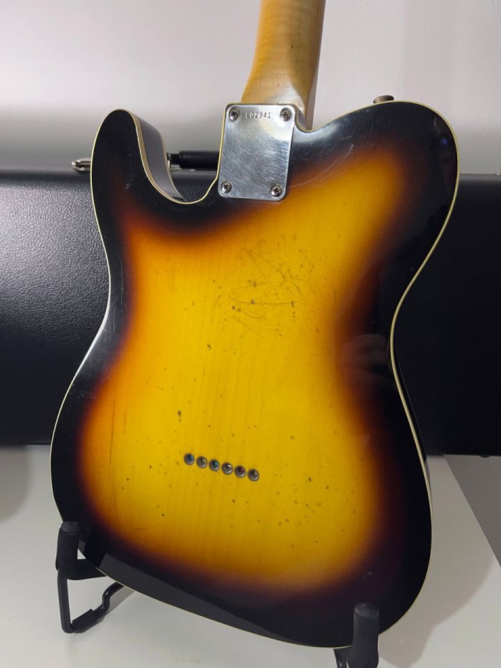 Telecaster Custom 1963 Brazilian Rosewood Alan Dingwall/John Coleman