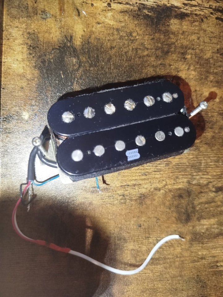 Pastilla Seymour Duncan humbacker neck