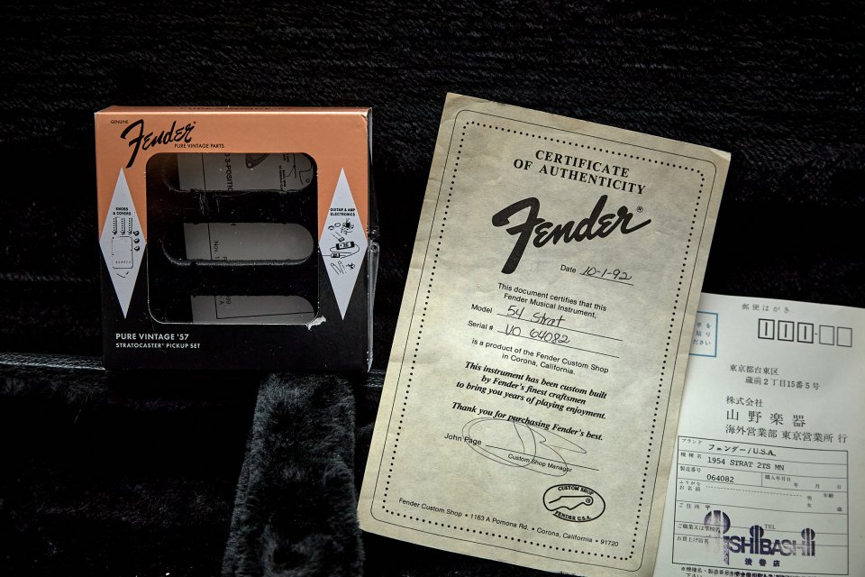 1992 Fender Custom Shop '54 Stratocaster de segunda mano · Foto 9 de 10 · Zaragoza · 3950 €