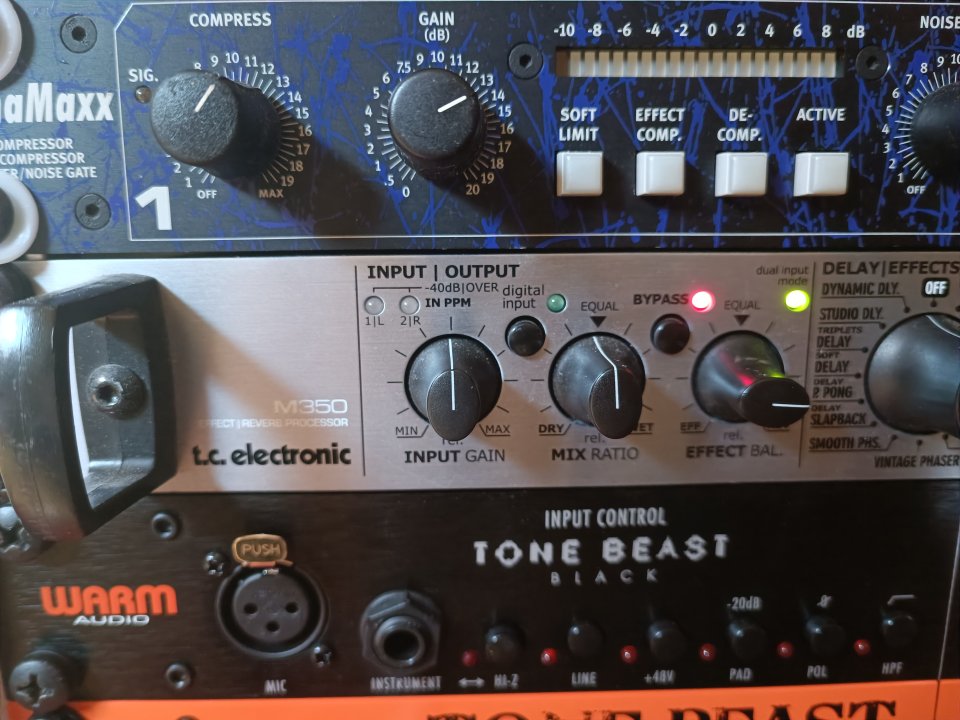 TC Electronic M350 Reverbs/Multiefectos