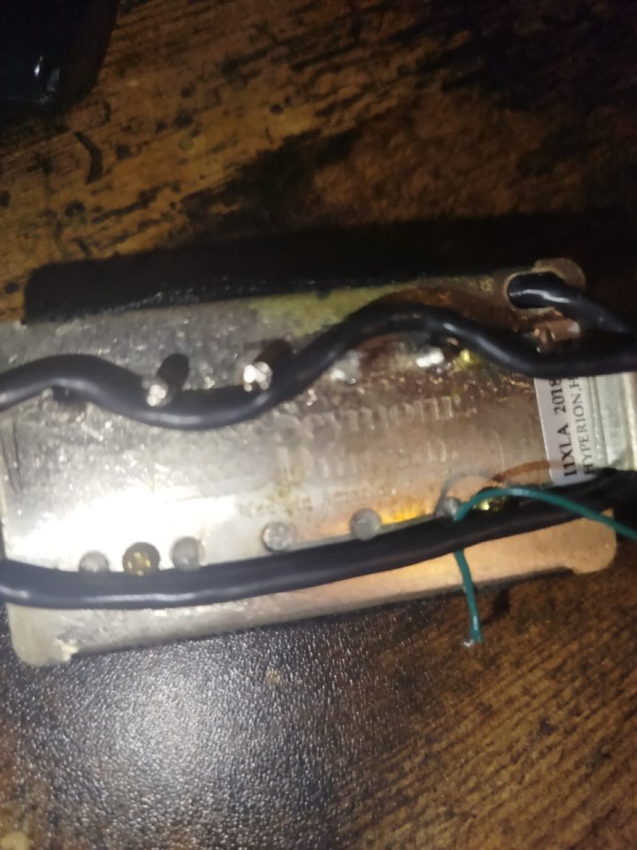 Pastilla Seymour Duncan humbacker neck