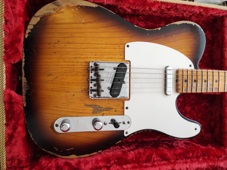 Fender custom shop 52 telecaster relic de segunda mano · Foto 2 de 4 · Alicante · 3200 €