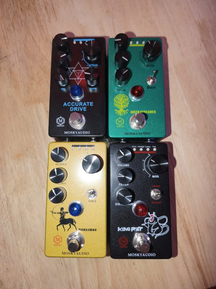 Lote pedales Mosky Audio. de segunda mano · Barcelona · 70 €