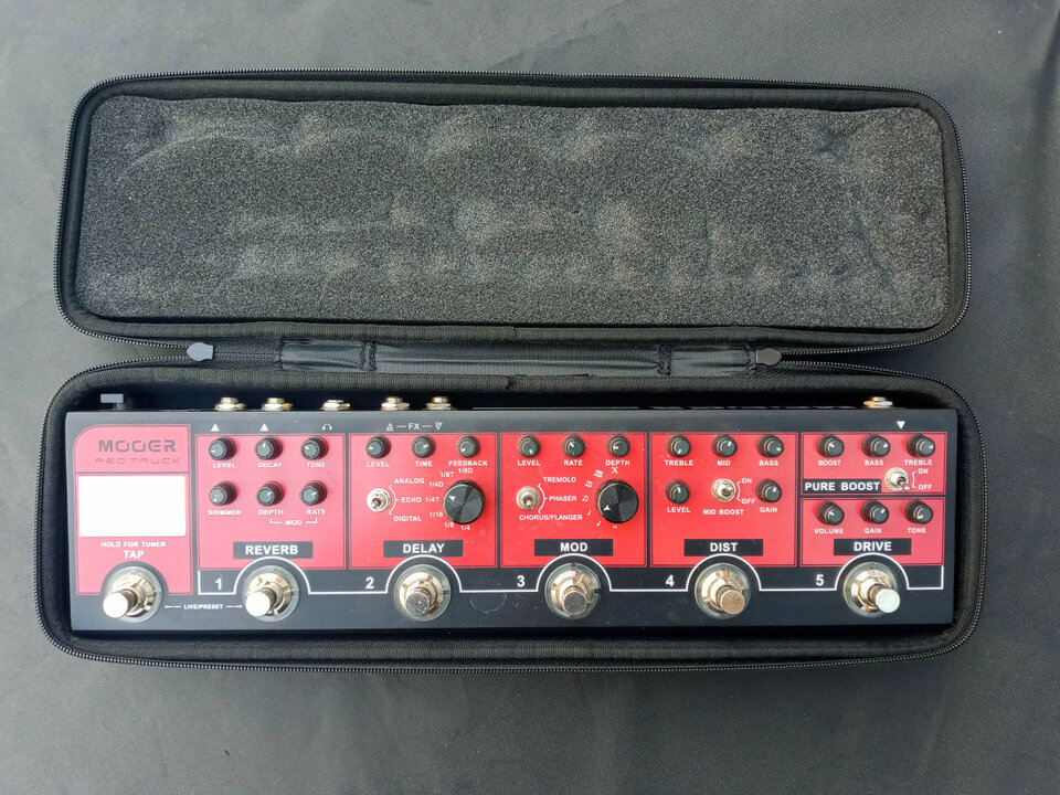 Pedalera MOOER RED TRUCK