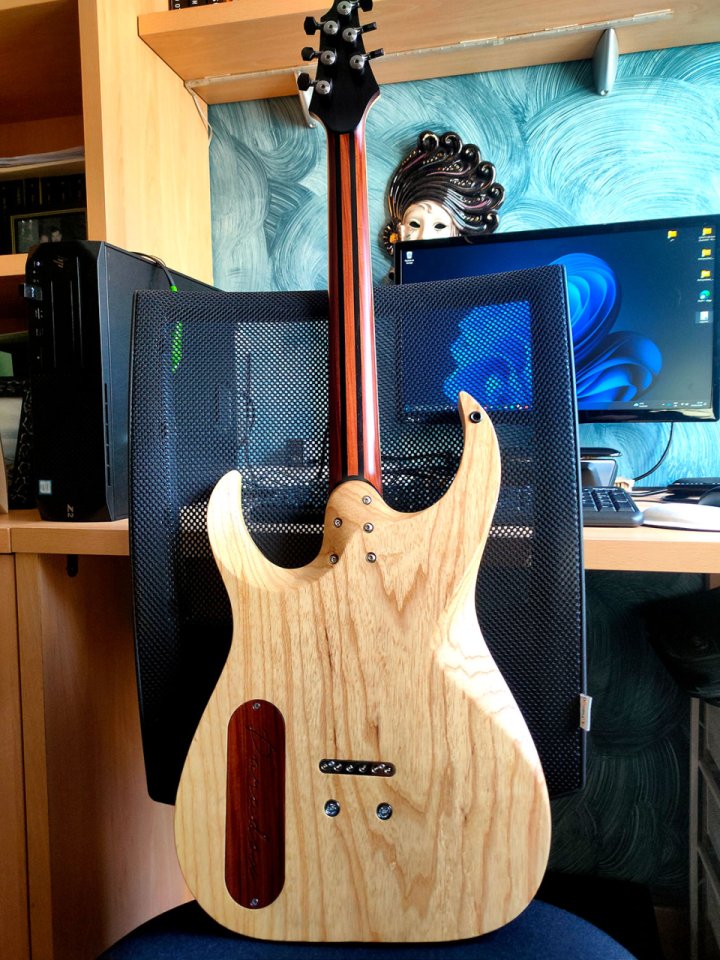 Rusti Paradox Ziricote (superstrato de boutique)