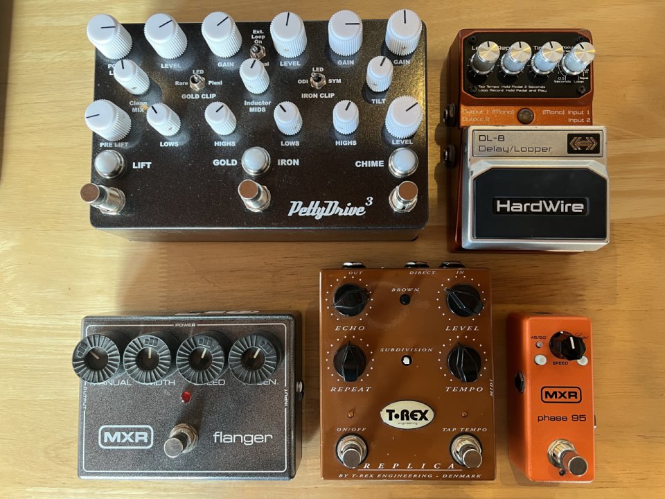 Colección de pedales