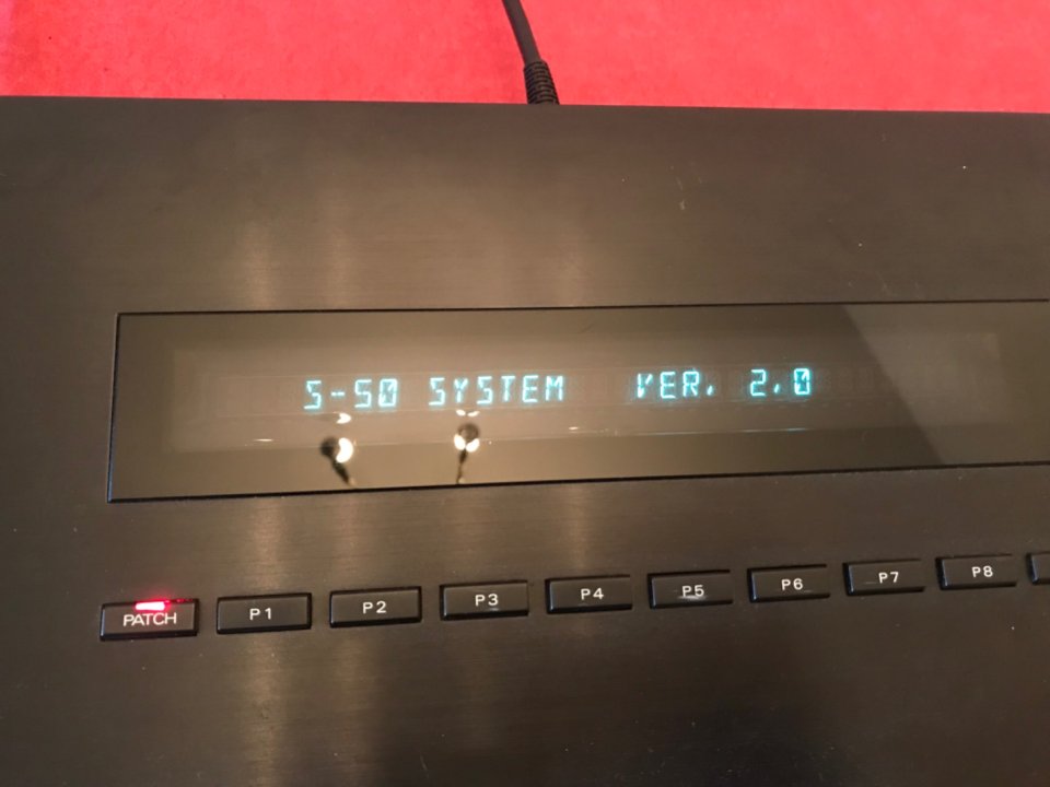 Roland S-50 Sampler + extras