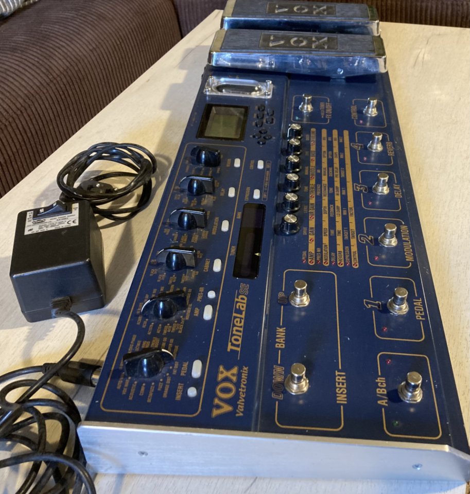 Pedalera Vox Valvetronix Tone Lab SE