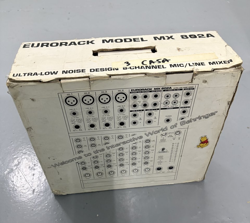 Mesa de Mezclas Behringer Eurorack MX802A