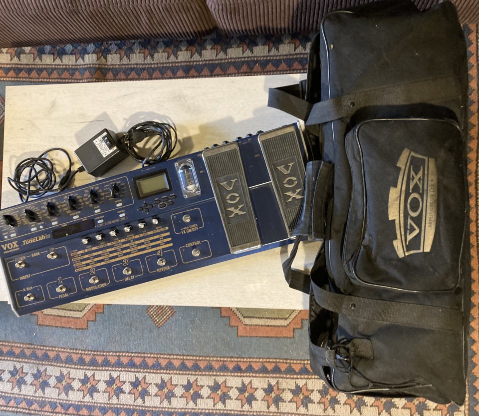 Pedalera Vox Valvetronix Tone Lab SE