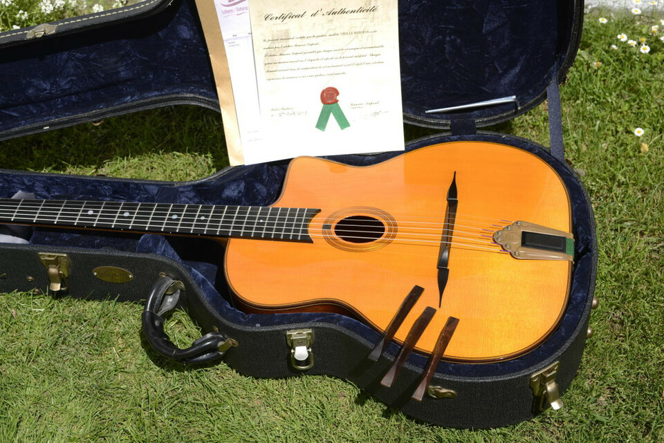 Guitarra Maurice Dupont VRB manouche - gypsy - gipsy jazz de segunda mano · Foto 10 de 10 · Bizkaia · 5990 €