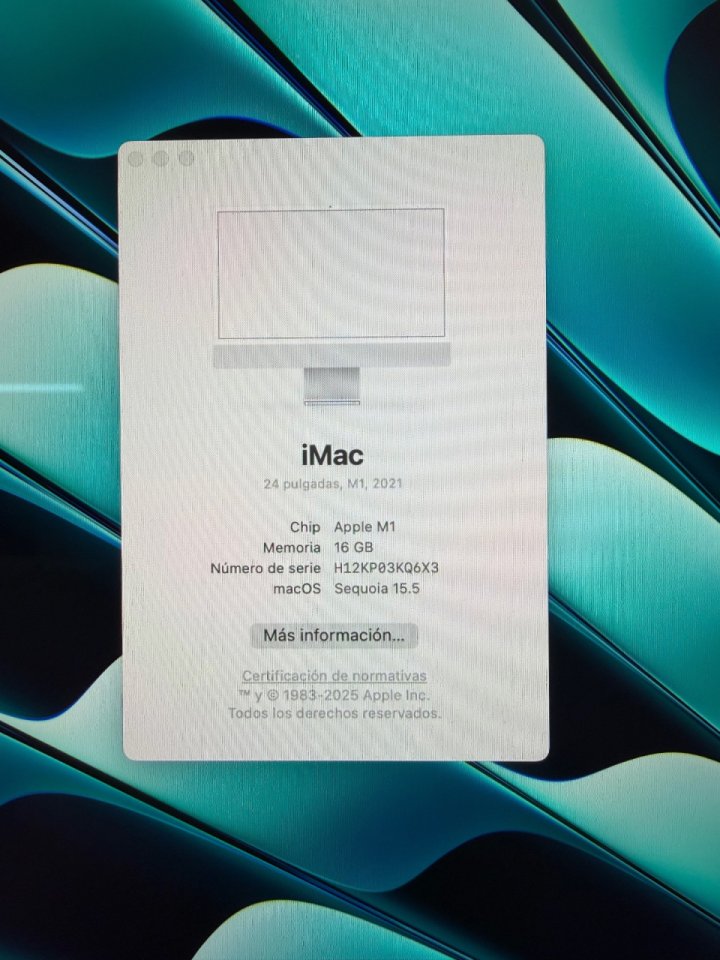 iMac 24” 2021 • 16 gb RAM • 512 gb