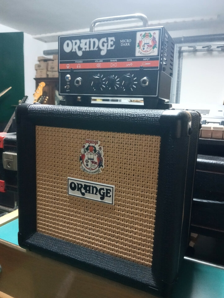 Orange Micro Dark Stack