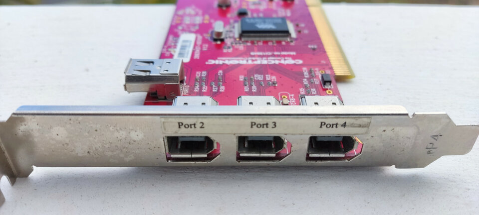 Tarjeta PCI Firewire