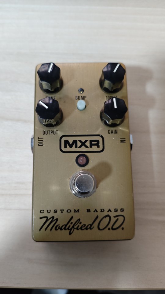 Mxr custom badass modified OD.