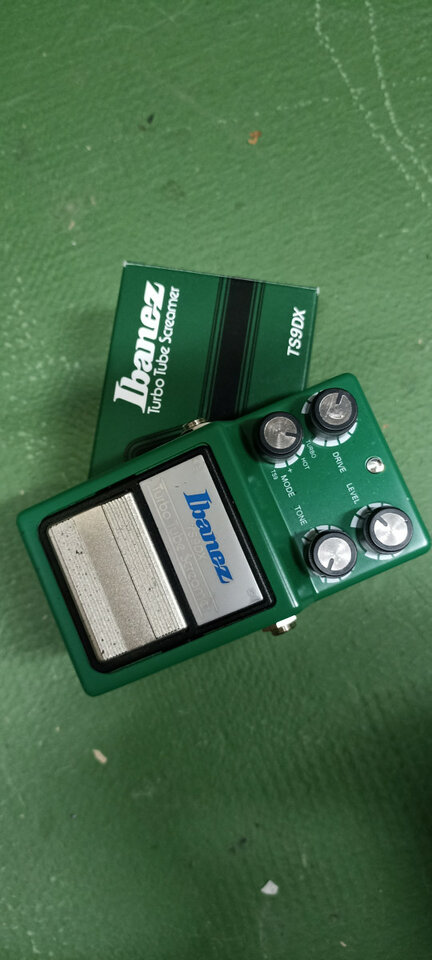 Pedal guitarra ibanez ts-9dx turbo tube screamer