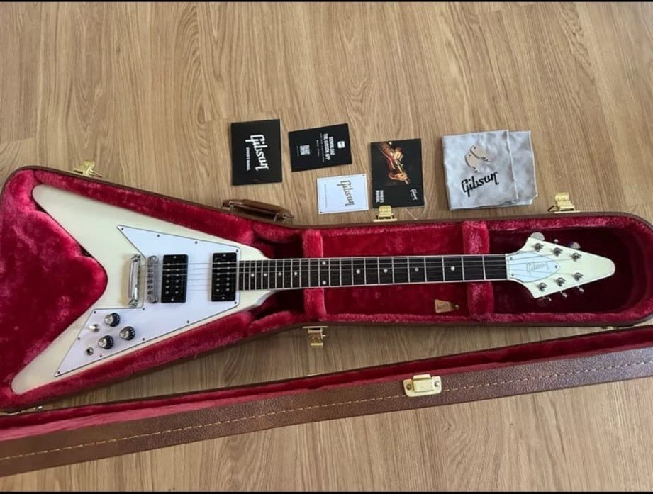 Gibson Flying V 70 Classic White