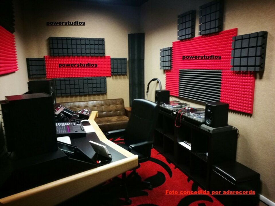 oferta-10 paneles de absorción y mejoramiento acústico 40x40x8 cm `Nuevos "en Stock`