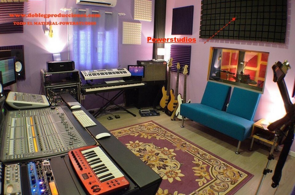 oferta-10 paneles de absorción y mejoramiento acústico 40x40x8 cm `Nuevos "en Stock`