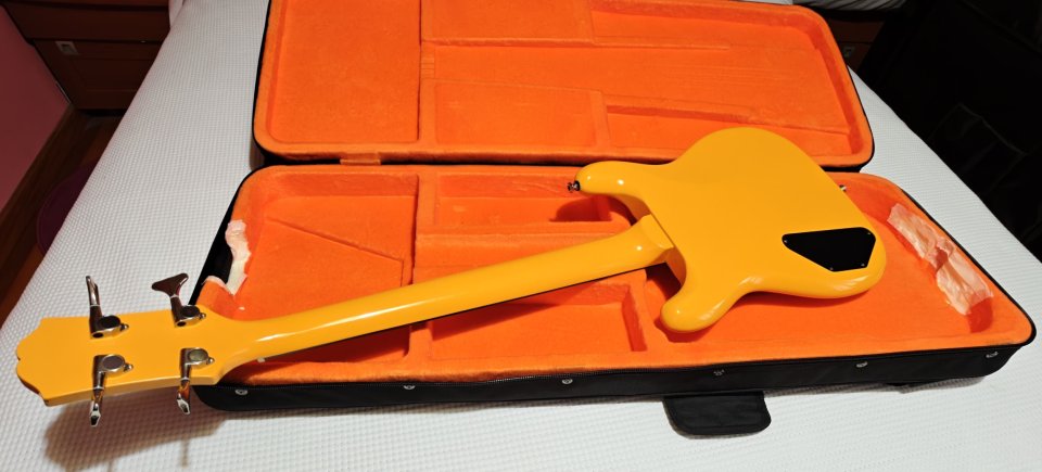 Epiphone Newport + estuche + flats + mute + cierres Dunlop Dual de segunda mano · Foto 2 de 9 · Lugo · 450 €