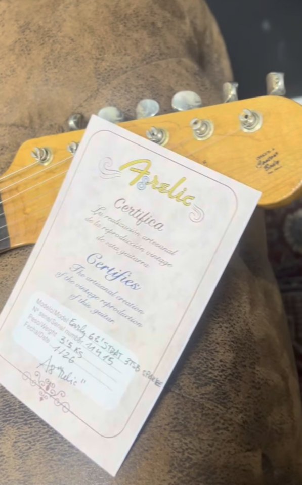 A8 relic Strato a estrenar