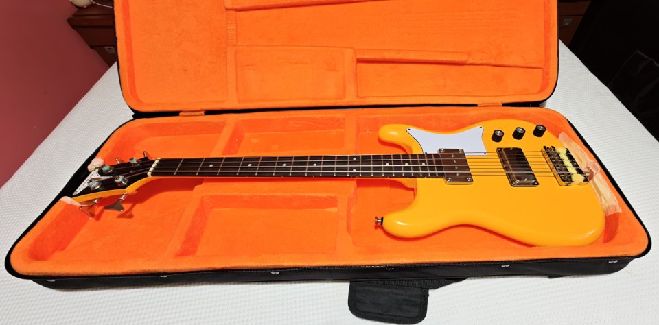 Epiphone Newport + estuche + flats + mute + cierres Dunlop Dual de segunda mano · Foto 5 de 9 · Lugo · 450 €