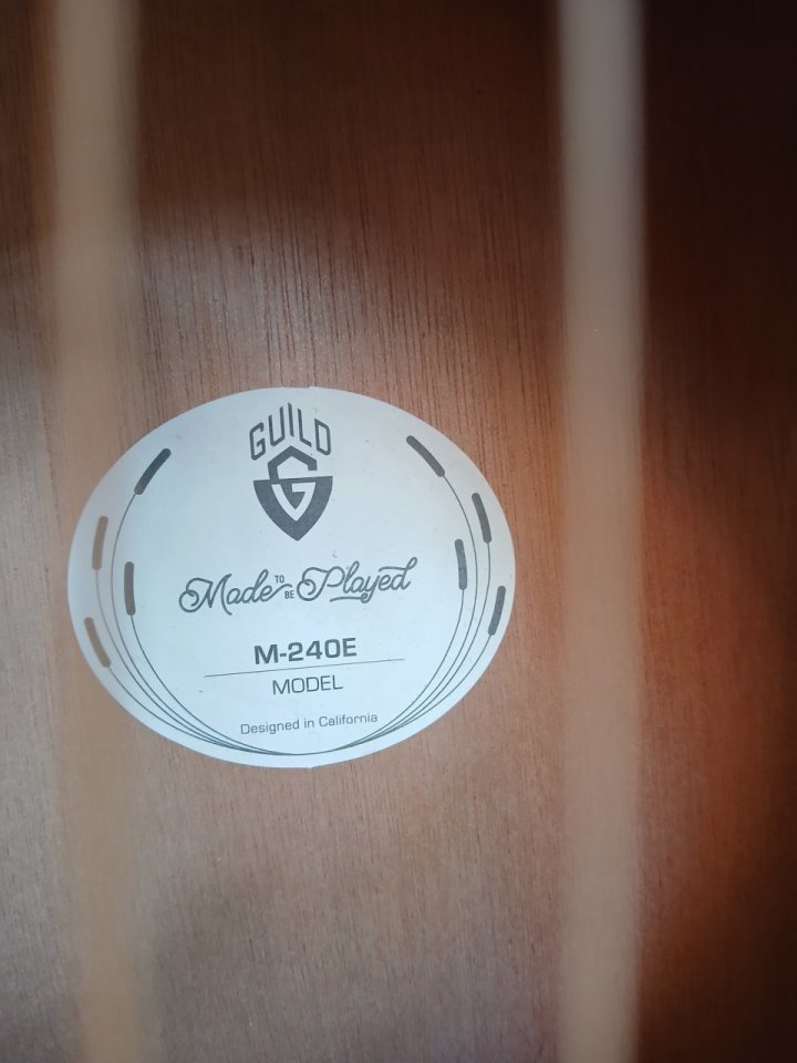Guild M240E + Estuche EK de segunda mano · Foto 5 de 10 · Valencia · 350 €