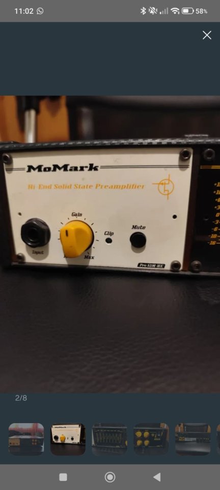 Markbass MoMark 500W – Hi-End + EQ7G + MVV de segunda mano · Foto 2 de 5 · La Rioja · 500 €