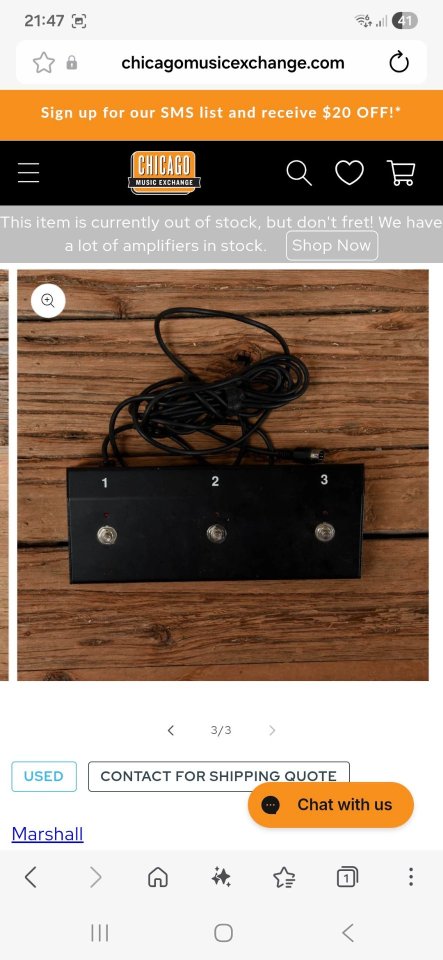 Marshall 6100 30 aniversario de segunda mano · Foto 3 de 3 · Bizkaia · 700 €