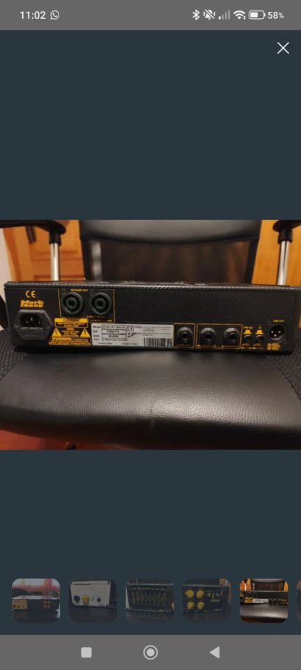 Markbass MoMark 500W – Hi-End + EQ7G + MVV de segunda mano · Foto 5 de 5 · La Rioja · 500 €