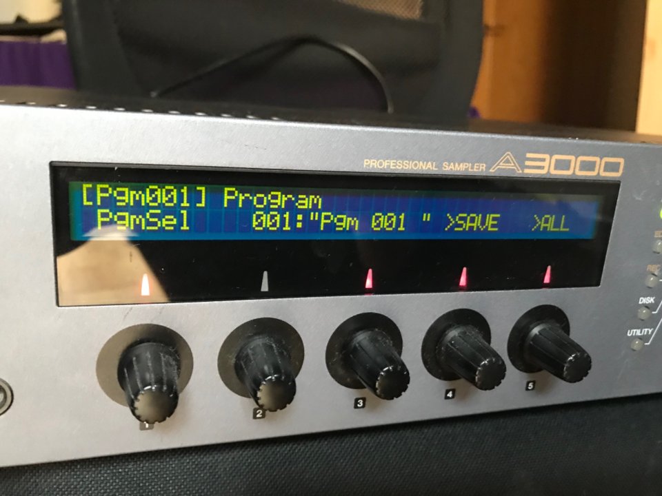 Yamaha A3000 Sampler