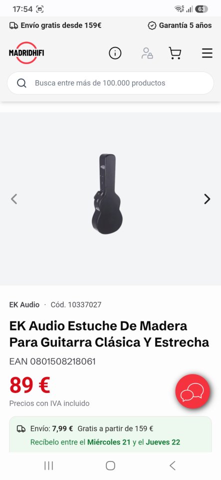 Guild M240E + Estuche EK de segunda mano · Foto 10 de 10 · Valencia · 350 €