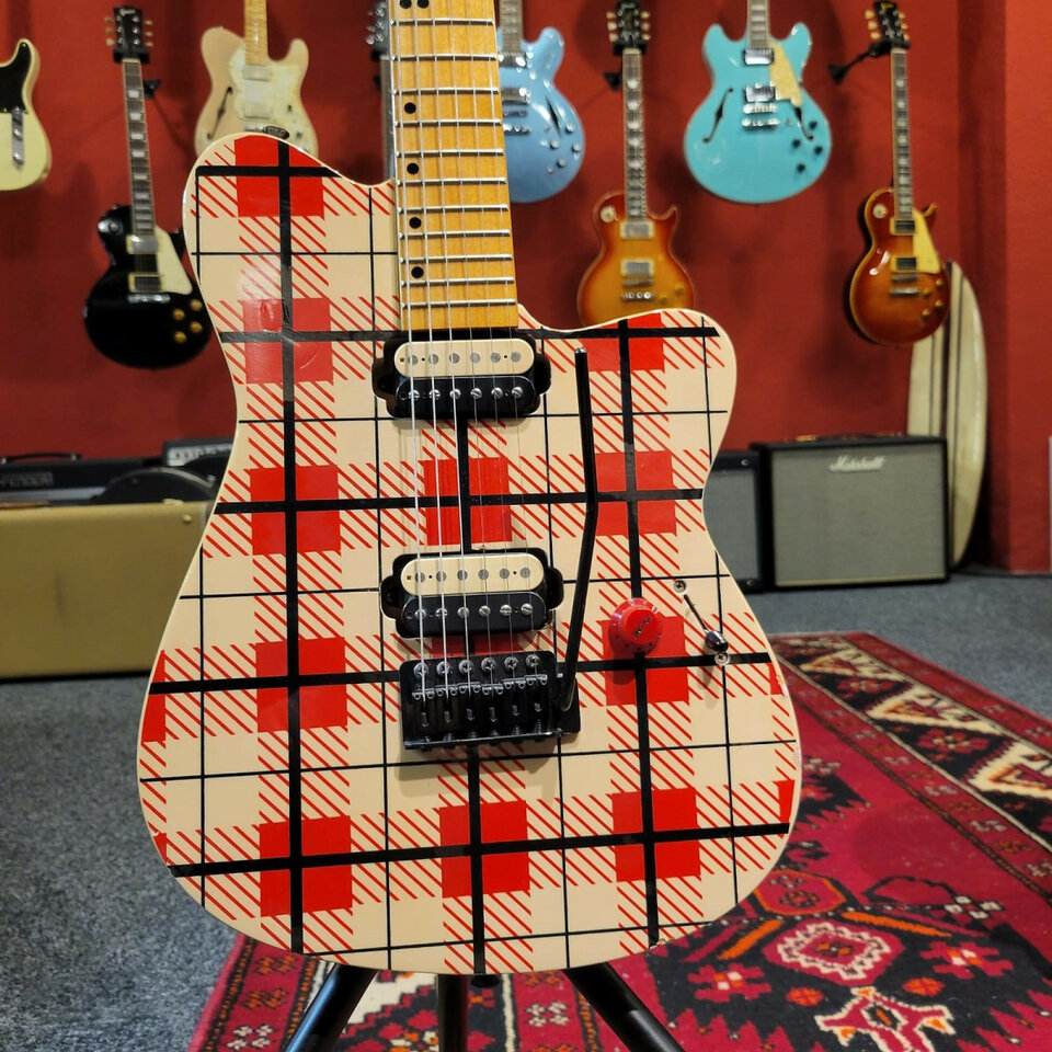 Samick Radio Ten Plaid B. Saraceno (pastillas EVH)