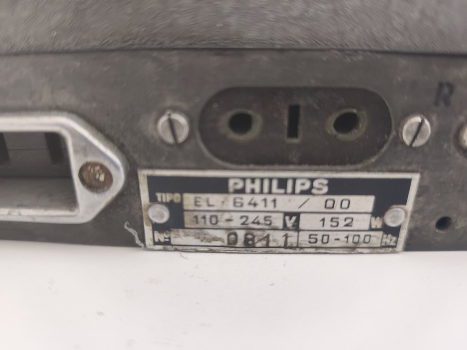 Chollo: Philips EL6411 Vintage Tube Amp (Años 50) – ¡Revisado y con Válvulas Originales! Perfecta base mod de segunda mano · Foto 2 de 8 · Madrid · 140 €