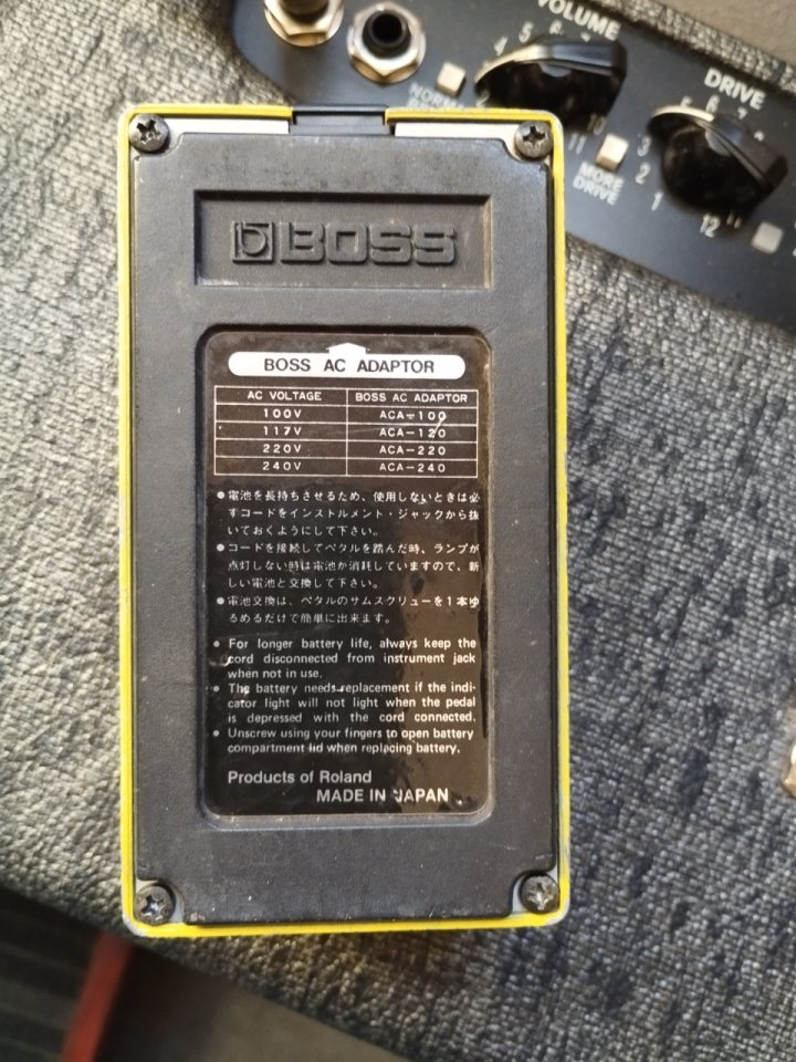 Boss OD2 Turbo Overdrive Japan de segunda mano · Foto 5 de 5 · Alicante · 85 €