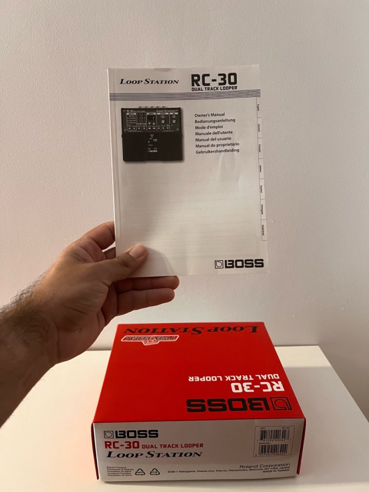 Boss RC-30 Loop Station Dual Track | ¡Impecable, con caja! de segunda mano · Foto 3 de 7 · Alicante · 160 €