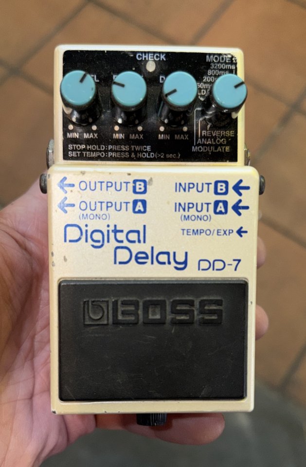 Pedales como nuevos ts9 japan mxr palmer DD-7