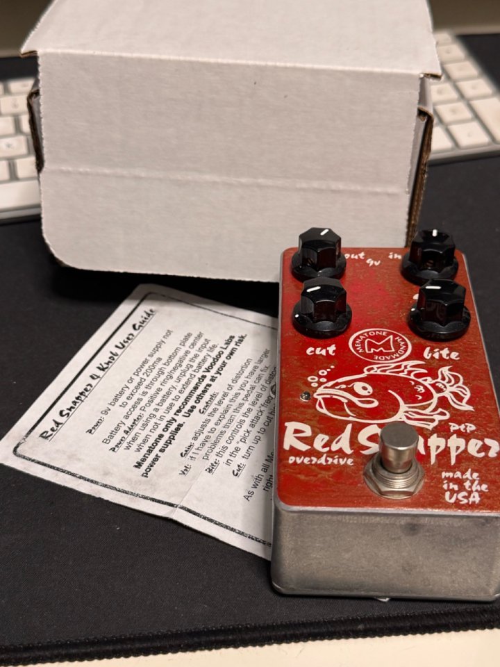 Menatone Red Snapper 4 Knob Overdrive de segunda mano · Foto 1 de 3 · Granada · 199 €