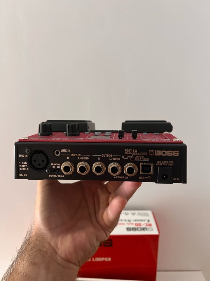 Boss RC-30 Loop Station Dual Track | ¡Impecable, con caja! de segunda mano · Foto 4 de 7 · Alicante · 160 €