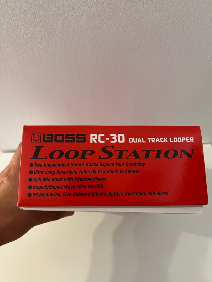Boss RC-30 Loop Station Dual Track | ¡Impecable, con caja! de segunda mano · Foto 5 de 7 · Alicante · 160 €